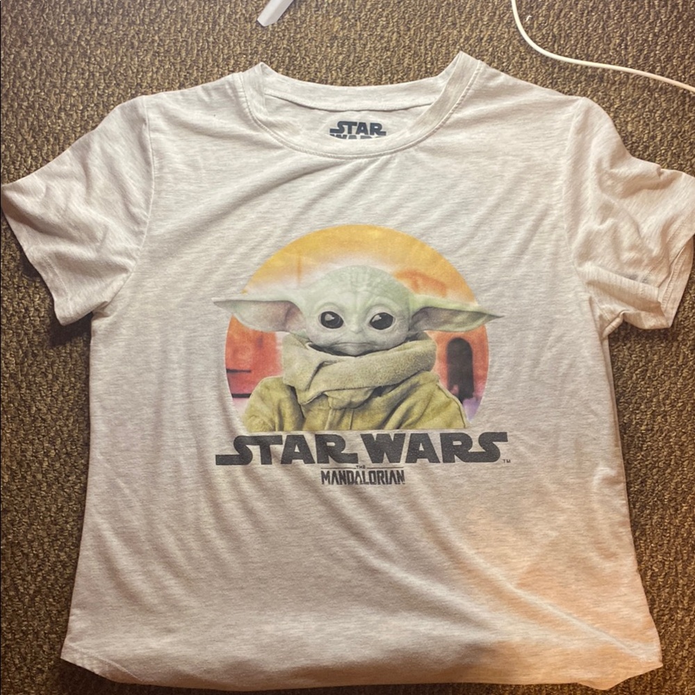 Star Wars Gray Short Sleeve Tee with Vintage Graphic
